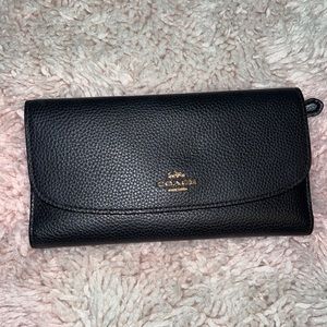 Black Coach Wallet
